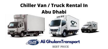 chiller van rental in abu dabi